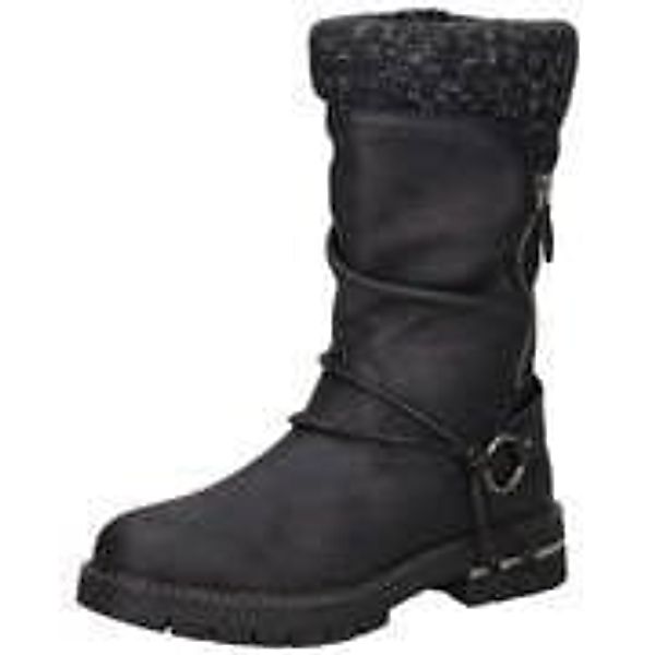 Charmosa Stiefelette Damen schwarz günstig online kaufen