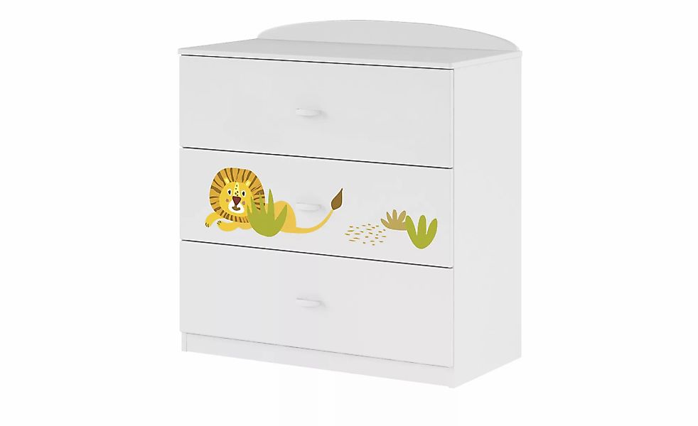 Kommode  Safari ¦ weiß ¦ Maße (cm): B: 90 H: 99 T: 45 Kommoden & Sideboards günstig online kaufen