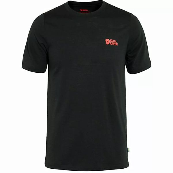 Fjällräven T-Shirt Fjällräven Herren T-Shirt Abisko Wool Logo günstig online kaufen