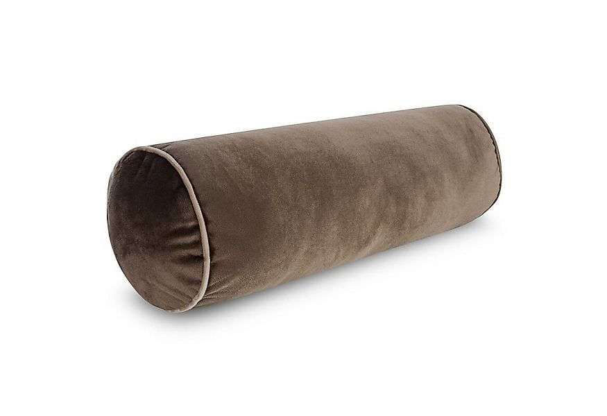 Eurofirany Kopfkissen NACKENROLLE AUS SAMT, Kissenrolle, Dekokissen, Sofaki günstig online kaufen