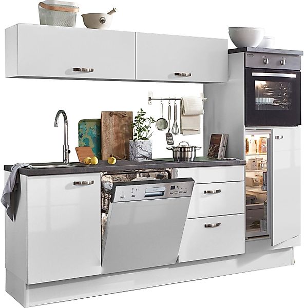 KOCHSTATION Küchenzeile "KS-Cara" mit Vollauszügen und Soft-Close-Funktion, günstig online kaufen