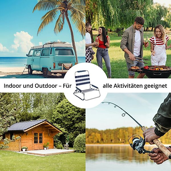 Stagecaptain Klappstuhl Strandstuhl klappbar leicht mit günstig online kaufen