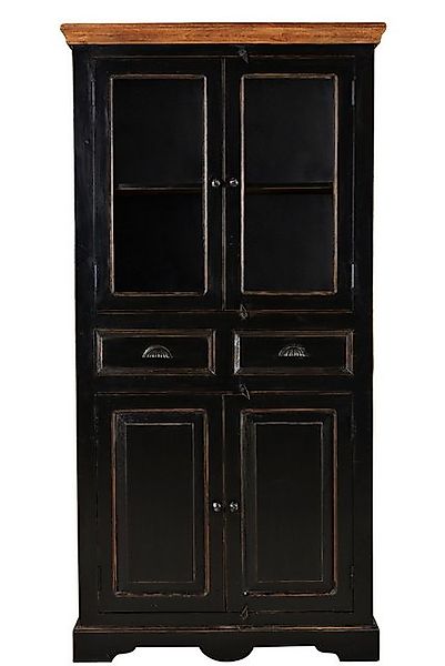 dynamic24 Vitrine Vitrine CORSICA Mangoholz braun günstig online kaufen