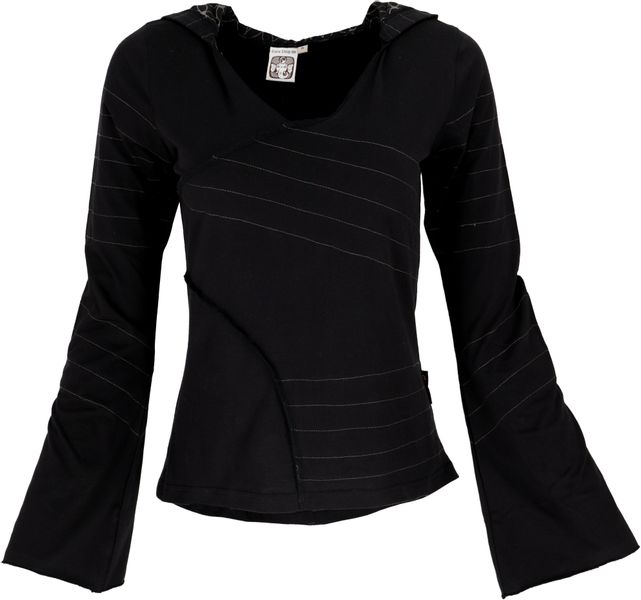 Guru-Shop Longsleeve Elfen Hoody, Langarmshirt, Pixi günstig online kaufen