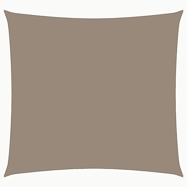vidaXL Sonnensegel Oxford-Gewebe Quadratisch 3x3 m Taupe 135412 günstig online kaufen