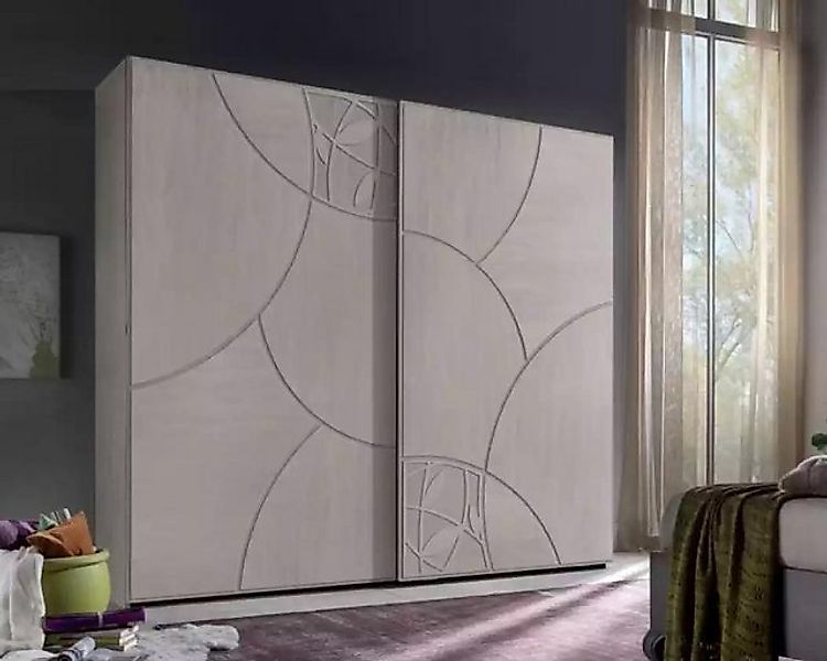 JVmoebel Kleiderschrank Grau Kleiderschrank Möbel Luxus Design Schränke Sch günstig online kaufen