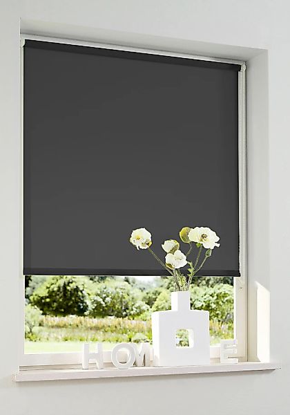 my home Seitenzugrollo »Themse-Uni« Lichtschutz Sichtschutz ohne Bohren fre günstig online kaufen