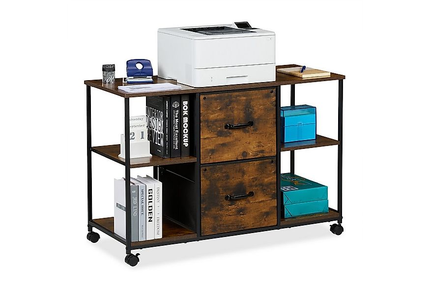 relaxdays Rollcontainer mit Schublade günstig online kaufen