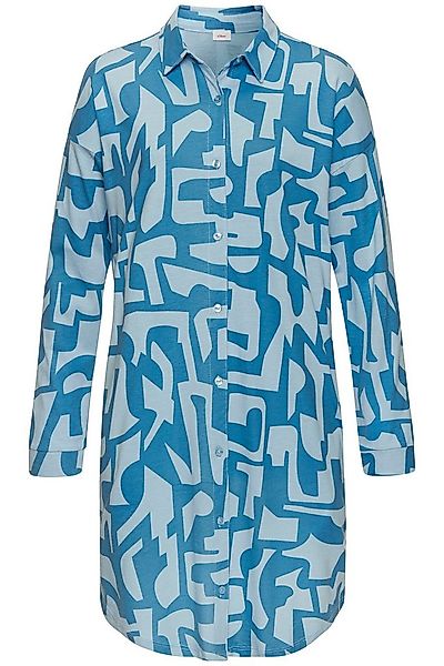 s.Oliver Nachthemd mit grafischem Print günstig online kaufen