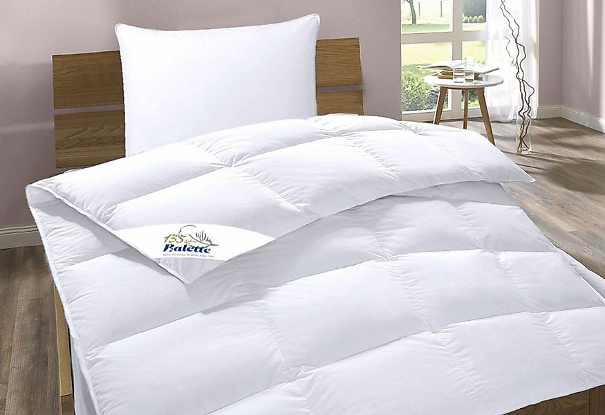 Balette Daunenbettdecke + Kopfkissen Lilly, Füllung: 60% Daunen & 40% Feder günstig online kaufen