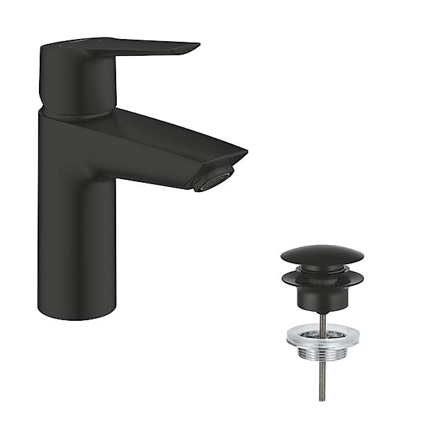 Grohe QuickFix Waschtischarmatur Einhebelmischer Start S Schwarz günstig online kaufen