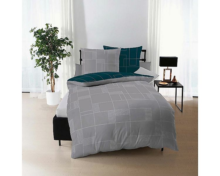 TRAUMSCHLAF Bettwäsche Uptown, Biber, 2 teilig, kuschelige Biberbettwäsche günstig online kaufen