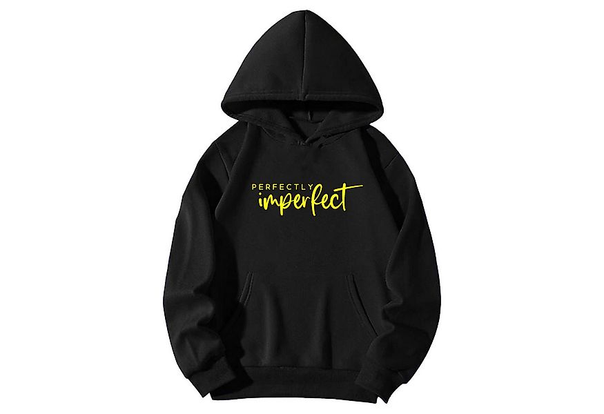 Banco Kapuzensweatshirt Damen Perfectly Imperfect Hoodie Unifarben Größen X günstig online kaufen