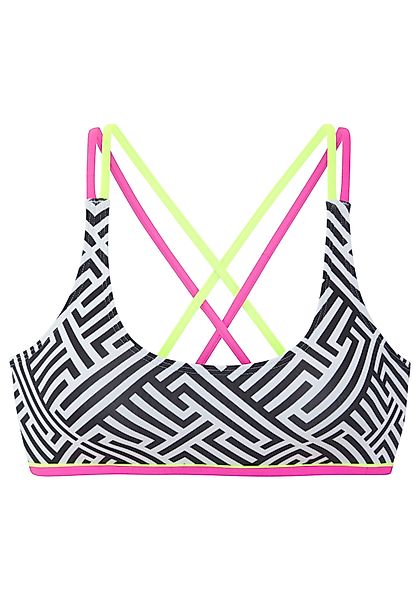 Buffalo Bustier-Bikini-Top Gioletta, Mit gekreuzten Trägern günstig online kaufen