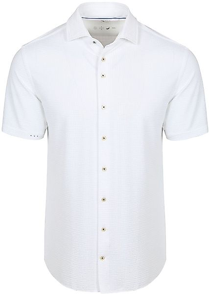 R2 Hemd Seersucker Shortsleeve Weiß - Größe XL günstig online kaufen