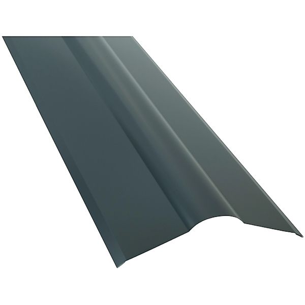 WECKMAN Dachdurchführung Weckman Firstblech 100 x 31,2 cm anthrazit, Metall günstig online kaufen