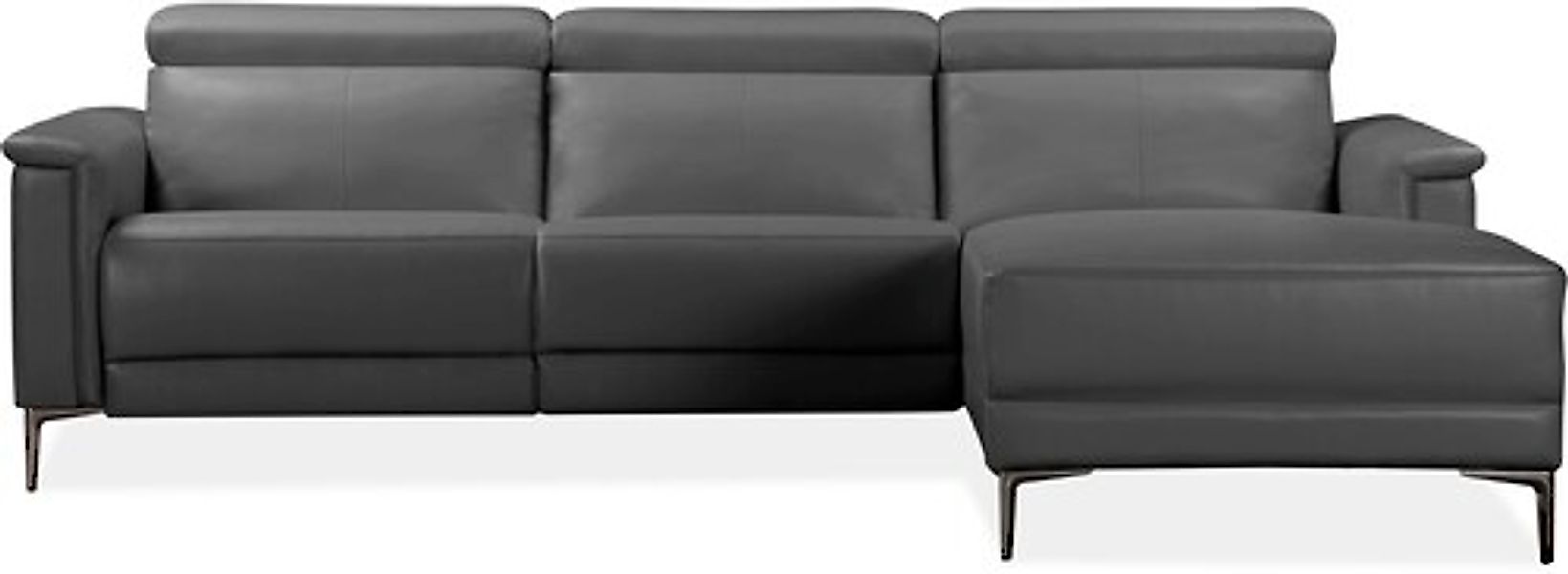 Home affaire Ecksofa »Lund, L-Form, 261cm, man. o. elektr. Relaxfunktion (m günstig online kaufen