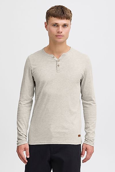 !Solid Rundhalsshirt SDVolko Longsleeve mit Knopfleiste günstig online kaufen