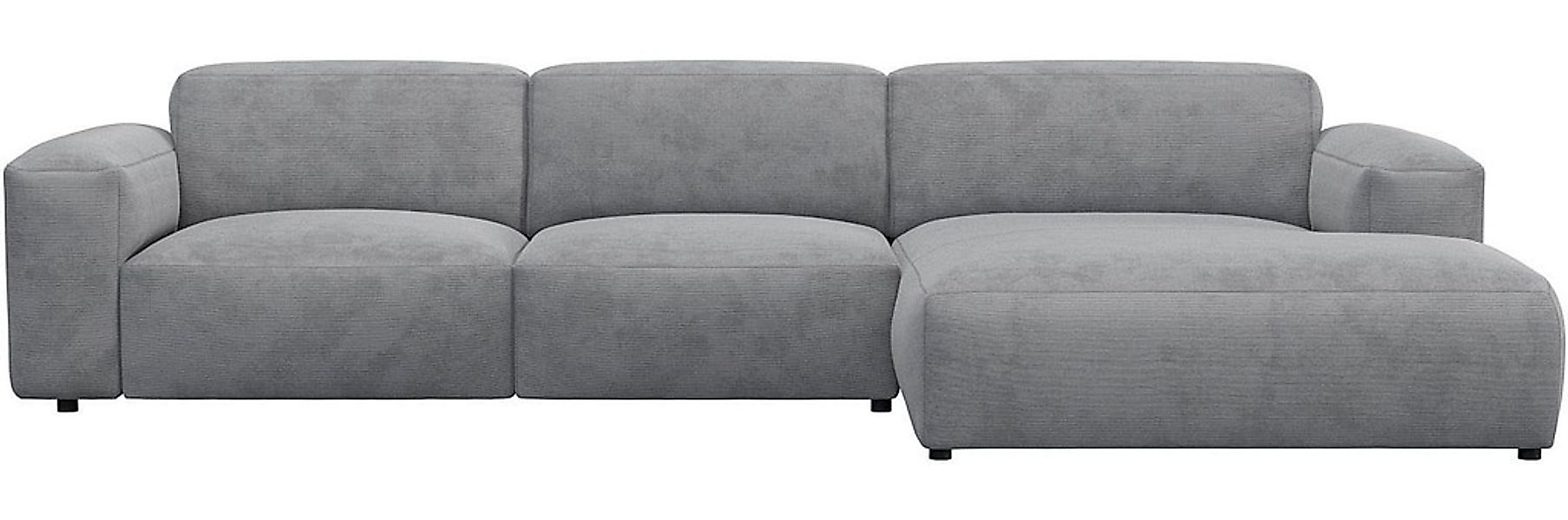 FLEXLUX Ecksofa "Lucera bequem und komfortabel durch hochwertigen Sitzaufba günstig online kaufen