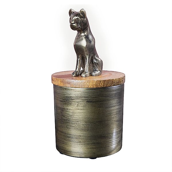riess-ambiente Aufbewahrungsdose PANTHER 20cm gold – günstig online kaufen