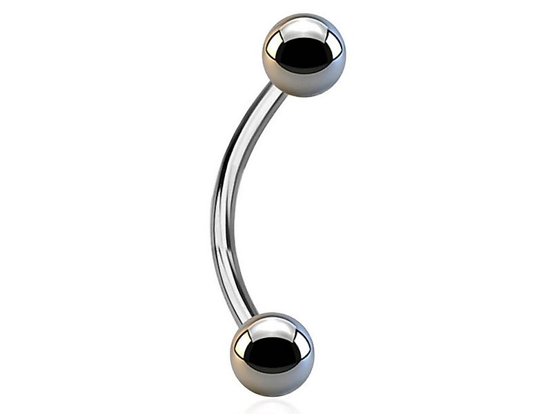 viva-adorno Augenbrauenpiercing Titan Augenbrauenpiercing Piercing Banane m günstig online kaufen