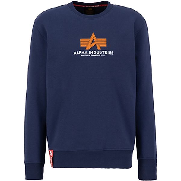 Alpha Industries  Sweatshirt Basic Sweatshirt Rubber ML - ultra navy günstig online kaufen