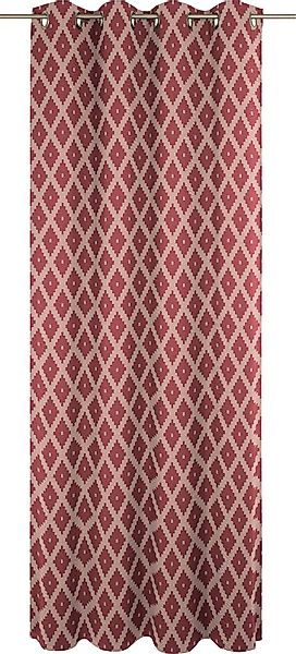 Adam Vorhang "Vorhang Maroccan Shiraz aus 100 % Bio-Baumwolle, Ösen (1 St)" günstig online kaufen