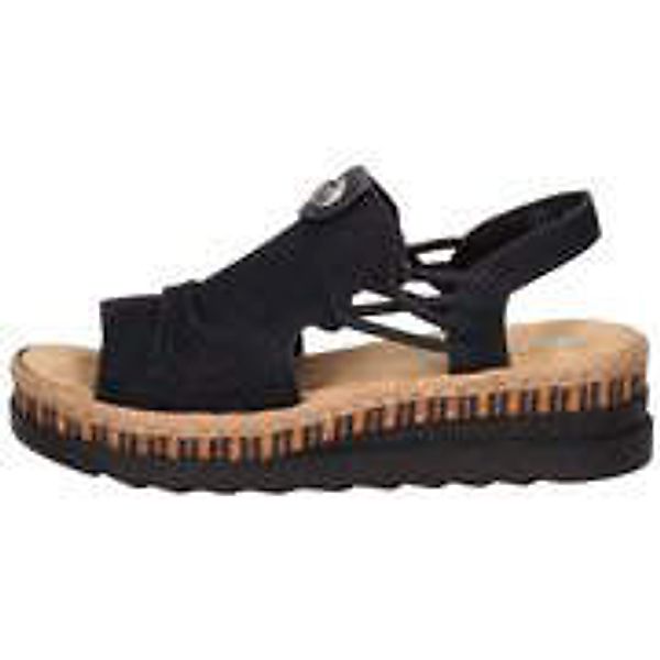 Rieker Keilsandale Damen schwarz günstig online kaufen