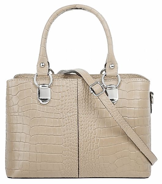 Cluty Umhängetasche echt Leder, Made in Italy günstig online kaufen