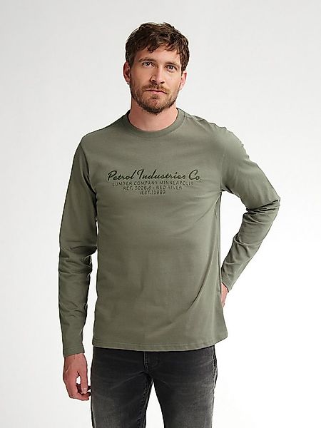 Petrol Industries Langarmshirt Baumwollqualität günstig online kaufen