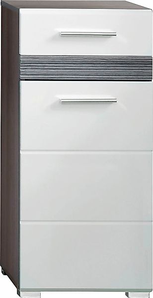 welltime Unterschrank "Toulon" Kommode mit 1 Tür & 1 Schublade - (B/T/H) 37 günstig online kaufen