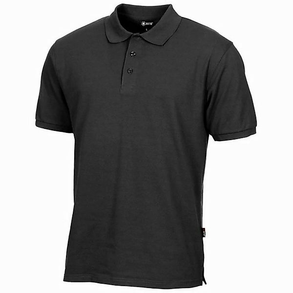 MFH T-Shirt Poloshirt, schwarz, mit Knopfleiste 6XL günstig online kaufen