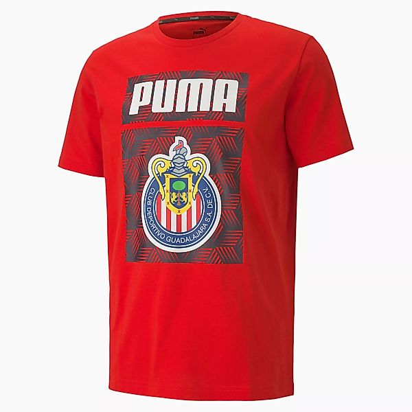 PUMA Chivas ftblCORE Graphic Herren Fußball T-Shirt | Rot | Größe: XXL günstig online kaufen