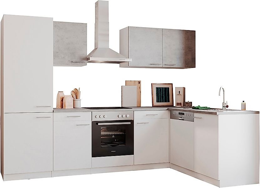 RESPEKTA Küchenzeile "Malia" Breite 280 cm, mit Soft-Close, in exklusiver K günstig online kaufen