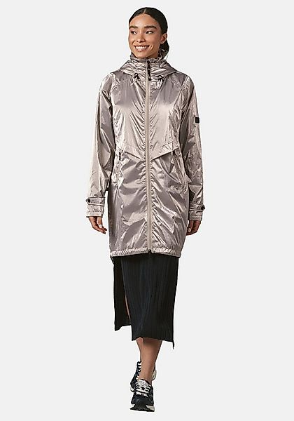 Ragwear Langmantel Frodik Shine oversized Damen Parka im Metallic-Look günstig online kaufen