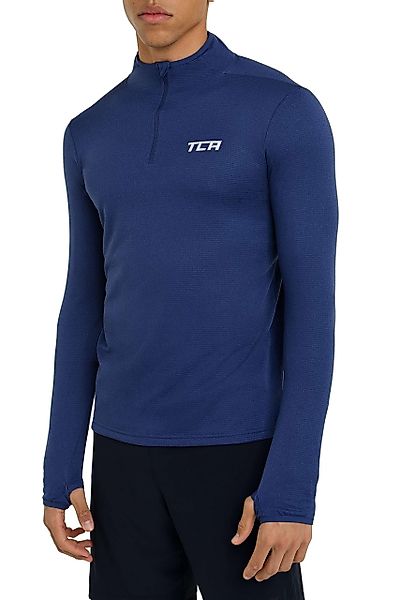 TCA Trainingsshirt TCA Herren Cloud Fleece Sporttop Laufshirt - Schwarz, XX günstig online kaufen