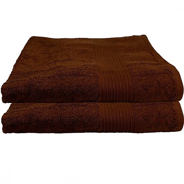 Julie Julsen Badetuch 2-Badetuch-Schokobraun-Badetuch 100 x günstig online kaufen