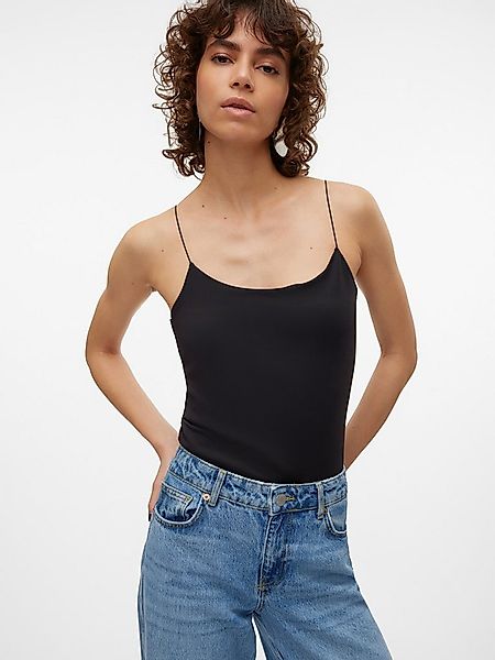 Vero Moda Spaghettitop VMMILLION SHORT SINGLET TOP JRS NOOS Materialmix günstig online kaufen