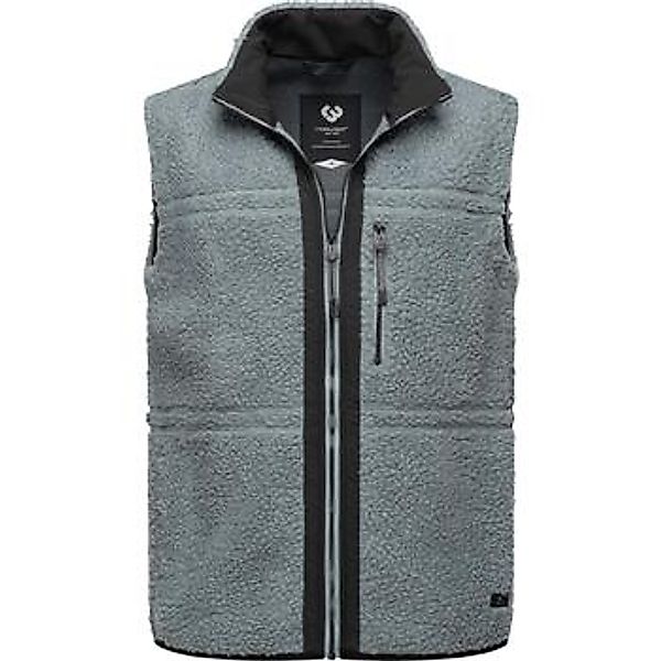 Ragwear Plüschweste "Noory Vest", Herren Basic ärmellose Teddy-Fleece Jacke günstig online kaufen