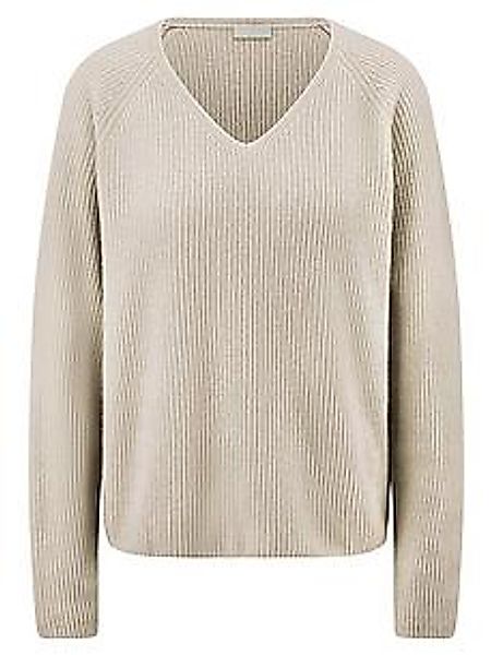 V-Pullover Peter Hahn beige günstig online kaufen