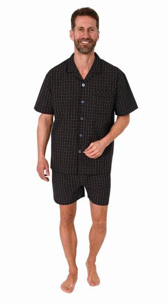 Normann Pyjama Herren Schlafanzug Shorty Pyjama günstig online kaufen