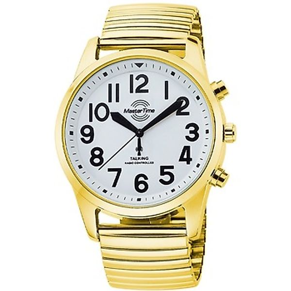 MASTER TIME Funkuhr Sprechende Funkuhr MTGA-10941-12Z, Quarzuhr, Armbanduhr günstig online kaufen