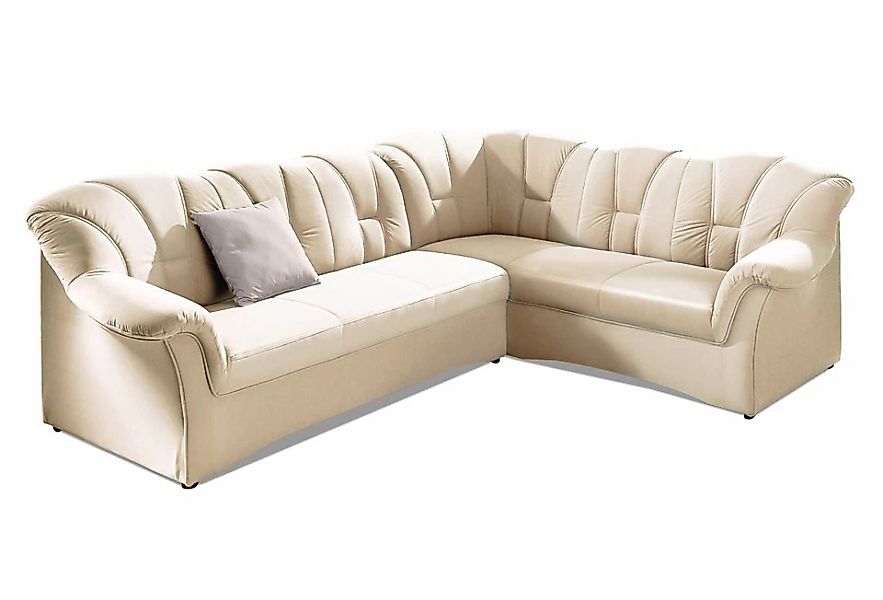 DOMO collection Ecksofa »Papenburg B/T/H: 242/190/84 cm L-Form«, wahlweise günstig online kaufen