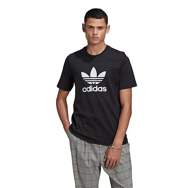 Adidas Originals Adicolor Trefoil Kurzarm T-shirt S Black / White günstig online kaufen