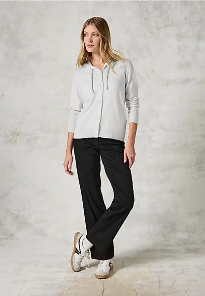 Strickjacke mit Kapuze günstig online kaufen