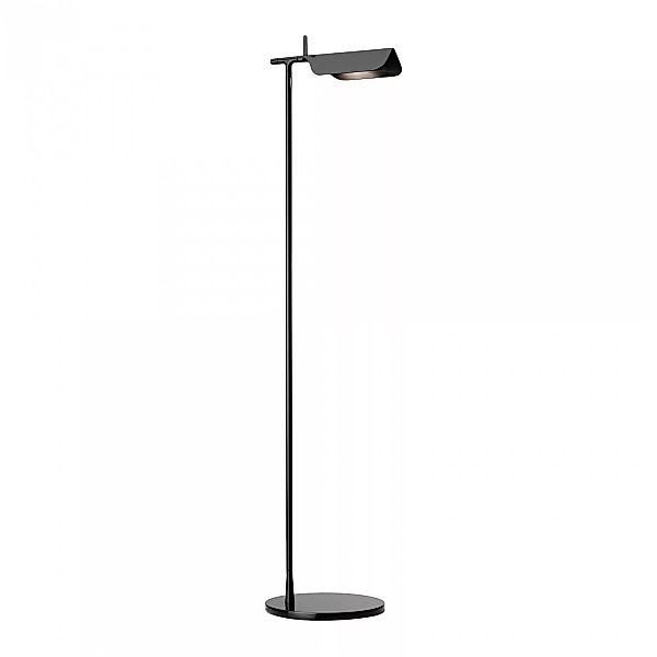 Flos - Tab F LED Stehleuchte - schwarz/Schirm PMMA schwenkbar 180° H4,9cm/H günstig online kaufen