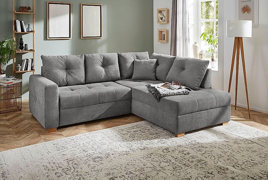 Jockenhöfer Gruppe Ecksofa Heidelberg L-Form, inklusive günstig online kaufen