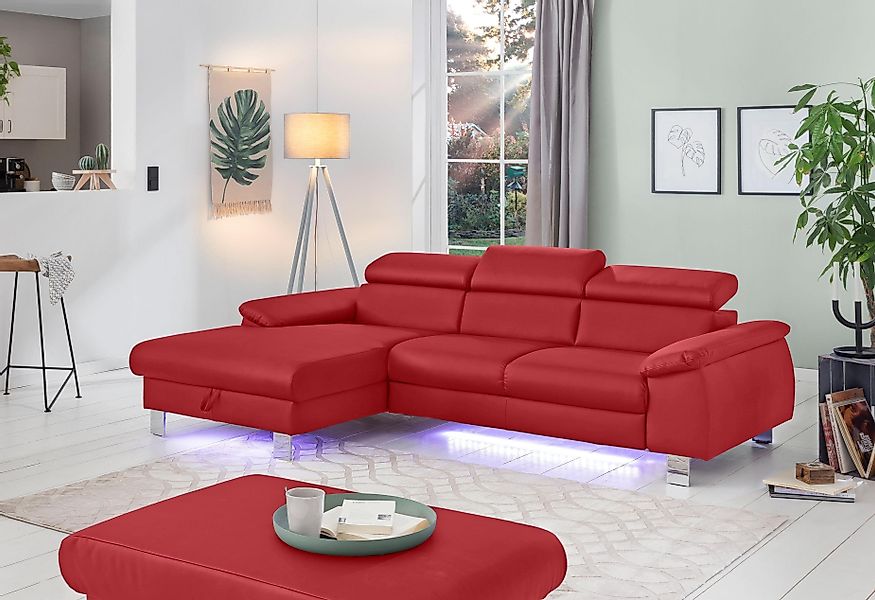 COTTA Ecksofa Komaris L-Form, B: 244 günstig online kaufen