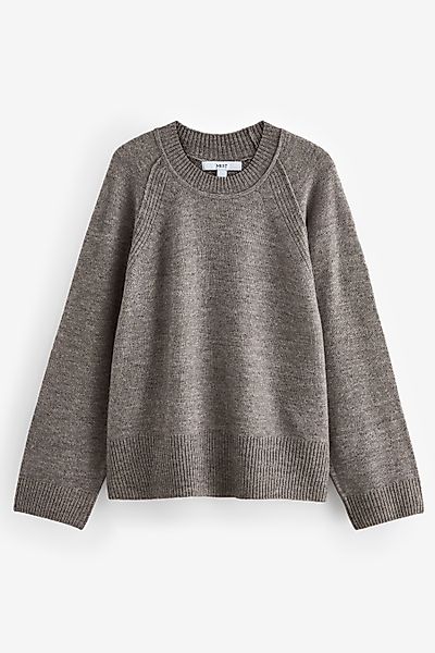Next Rundhalspullover Pullover mit Saumdetail und günstig online kaufen