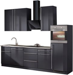 wiho Küchen Küchenzeile Chicago, mit E-Geräten, günstig online kaufen